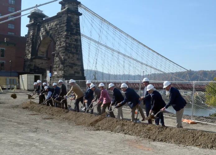 Story and Video: Ground Broken On Wheeling Gateway Center